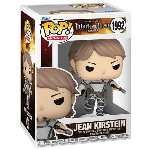 Funko POP #1992 Attack on Titan Jean Kirstein Figure